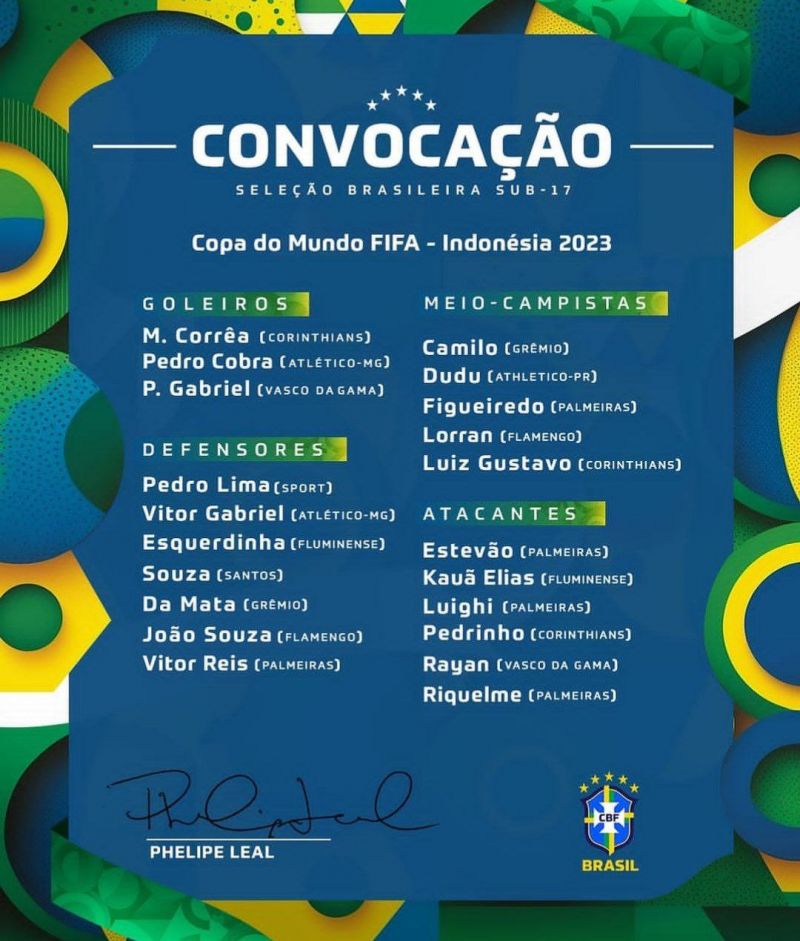 Будущий игрок «Зенита» Педро вызван в сборную Бразилии на чемпионат мира U17