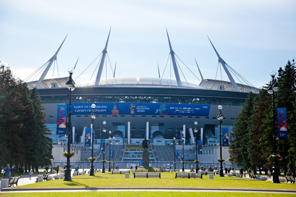 Стадион в Санкт-Петербурге к ЧМ 2018