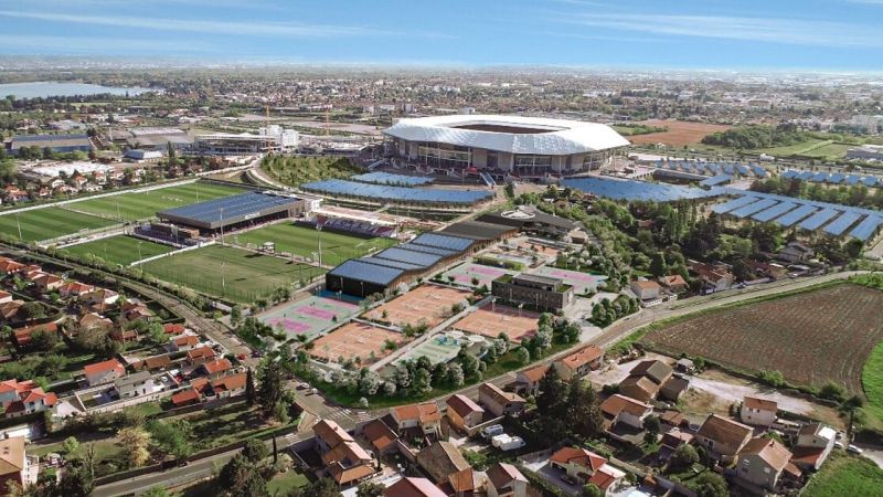 «Лион» установит солнечные панели площадью 50 тысяч кв. м. рядом со стадионом
