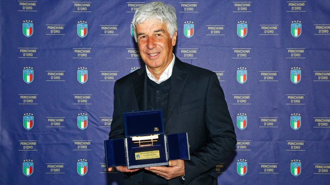 Гасперини второй год подряд получил награду лучшему тренеру Серии А 