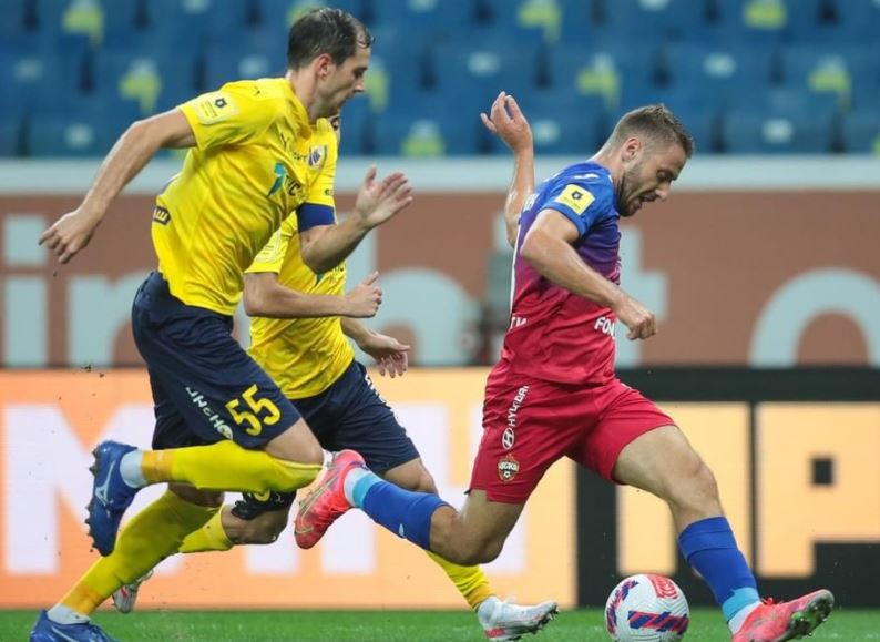 ЦСКА играл в футбол один тайм. На этот раз для победы хватило