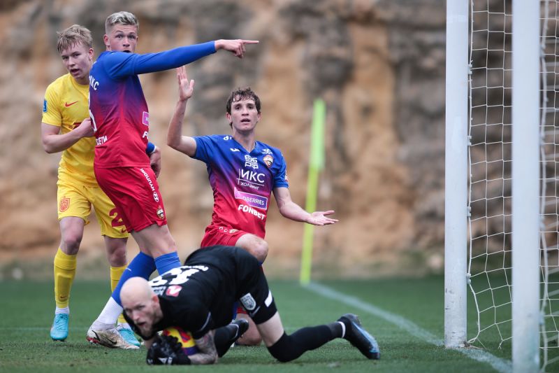 Товарищеский матч. ПФК ЦСКА - Норшелланн - 1:0. Сюжет CSKA TV