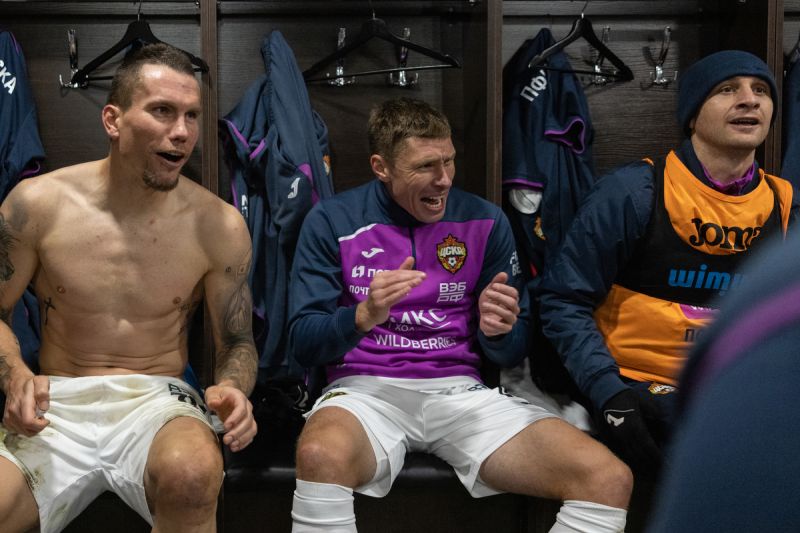 Спартак - ПФК ЦСКА. Эмоции победной раздевалки. Ролик CSKA TV