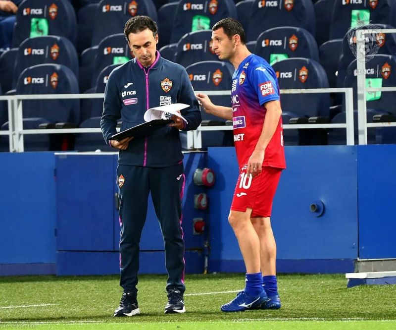 Ассистент главного тренера ЦСКА Григорий Бабаян о работе в армейском клубе