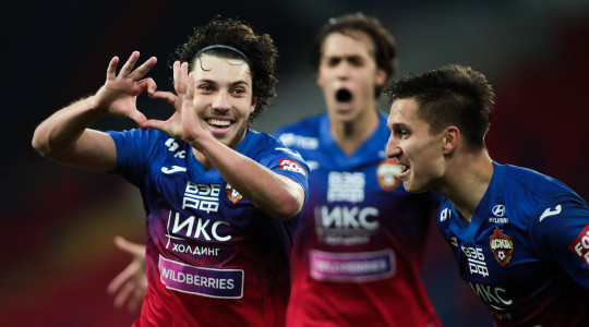 М-Лига. ПФК ЦСКА — Локомотив – 2:1