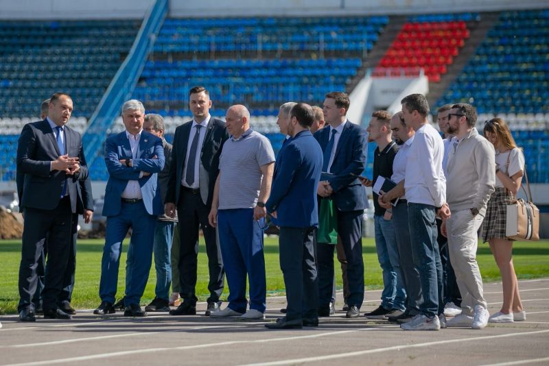 Комиссия из РПЛ посетила Центральный стадион профсоюзов в Воронеже