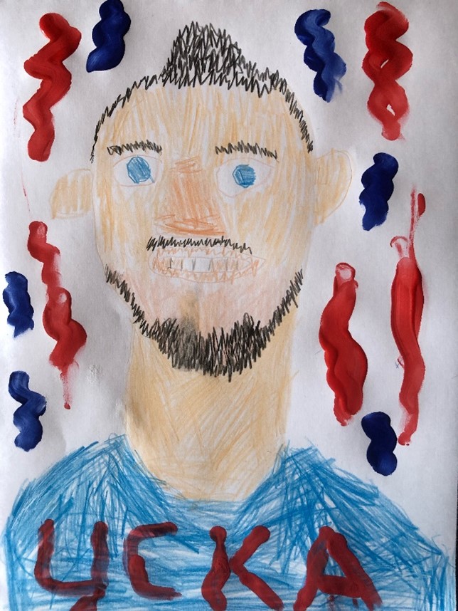 Игроки ЦСКА Заболотный и Набабкин отгадывают одноклубников по детским рисункам. Ролик CSKA TV