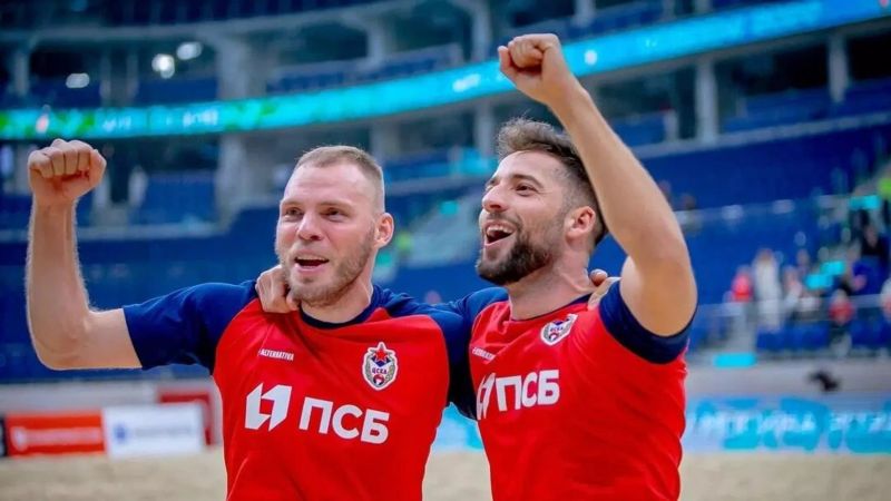 ЦСКА стал победителем Международного кубка по пляжному футболу