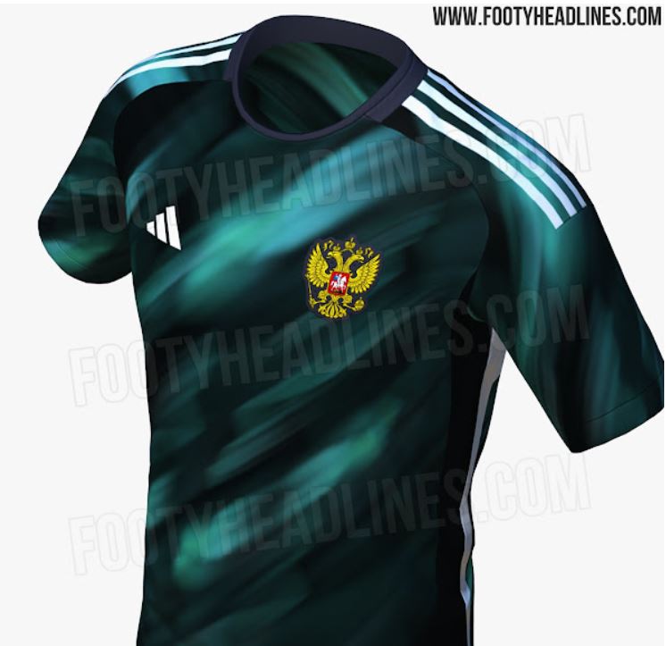 В сети появились изображения формы, в которой сборная России могла сыграть на ЧМ-2022