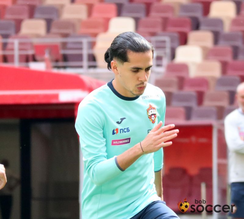 Фоторепортаж с тренировки ЦСКА в Лужниках