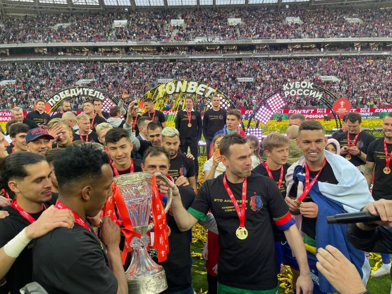 Капитан ЦСКА Игорь Акинфеев завоевал 21-й трофей в карьере