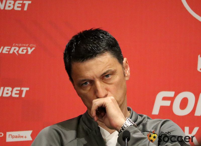 Фоторепортаж с тренировки Краснодара в Лужниках