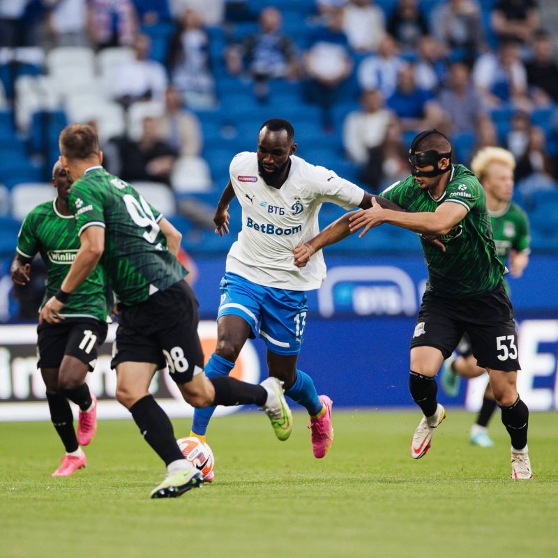 Краснодар в гостях уверенно переиграл Динамо в первом туре чемпионата России по футболу Краснодар в гостях уверенно переиграл Динамо в первом туре чемпионата России по футболу