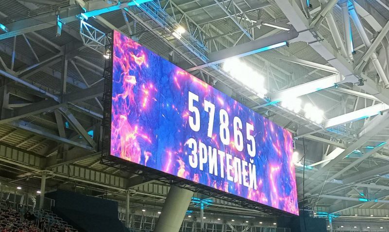 На матче «Зенит» — «Спартак» установлен рекорд посещаемости в текущем сезоне РПЛ
