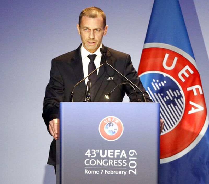 Глава УЕФА Чеферин объяснил, почему юношеские сборные России не допускаются к турнирам