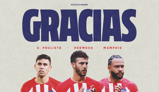 «Атлетико» объявил об уходе Депая и еще трех футболистов
