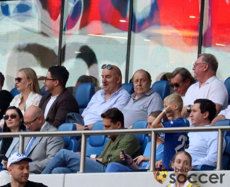 Захарян посетил матч Динамо  - Партизан