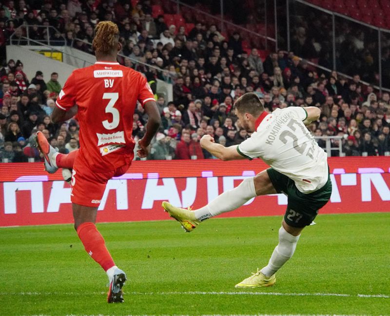 Первое дерби осталось за Спартаком. Фоторепортаж с матча с Локомотивом