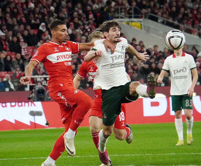 Первое дерби осталось за Спартаком. Фоторепортаж с матча с Локомотивом