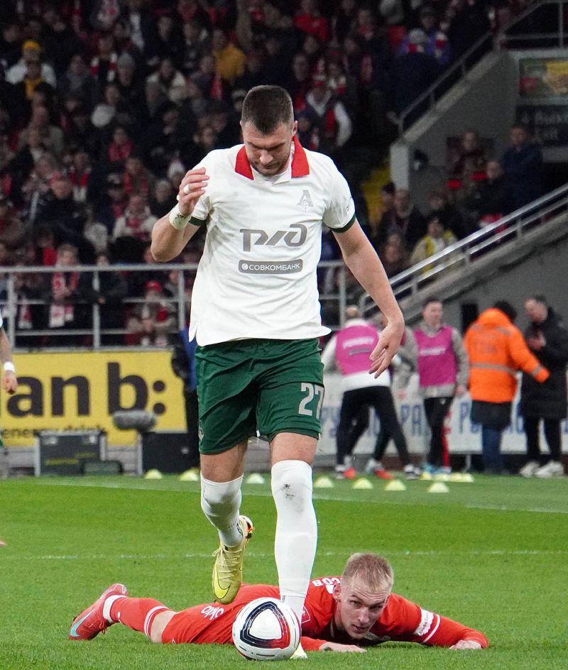 Первое дерби осталось за Спартаком. Фоторепортаж с матча с Локомотивом