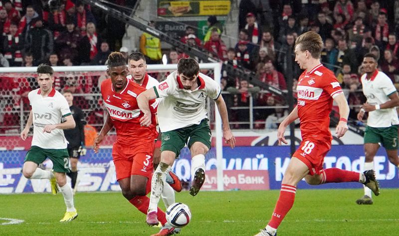 Первое дерби осталось за Спартаком. Фоторепортаж с матча с Локомотивом