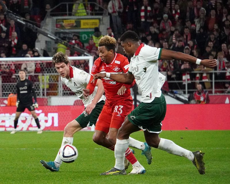 Первое дерби осталось за Спартаком. Фоторепортаж с матча с Локомотивом