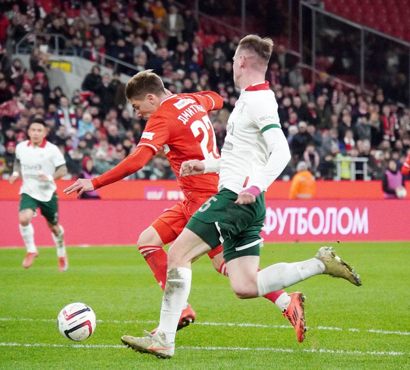 Первое дерби осталось за Спартаком. Фоторепортаж с матча с Локомотивом