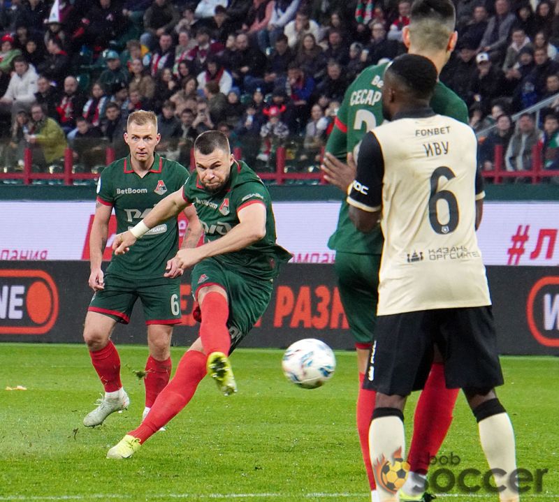 Локомотив прервал ничейную серию. Фоторепортаж с матча с Рубином