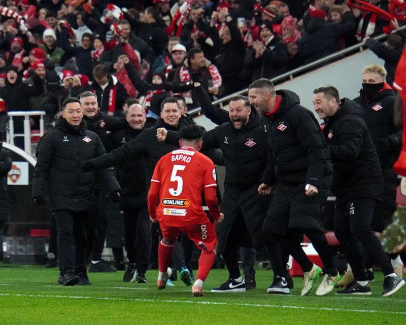 Кто забил: Барко или Дмитриев? Неважно. Главное, что «Спартак» победил в дерби