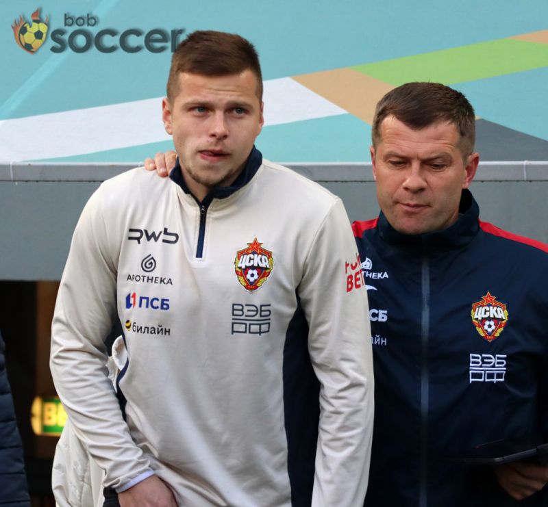 Защитник ЦСКА Круговой получил травму в начале матча со Спартаком 