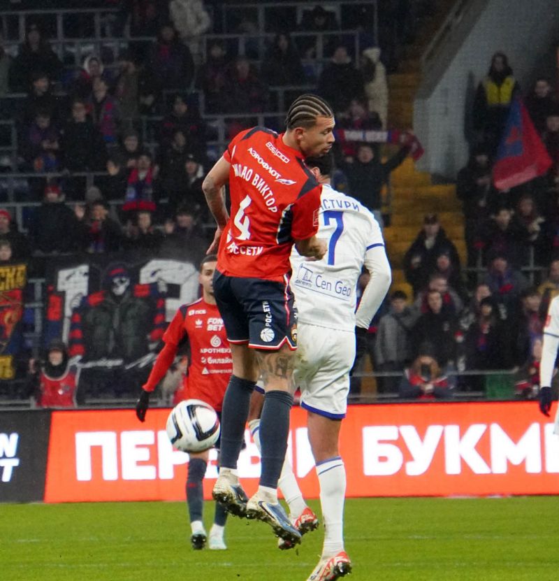 Жоао Виктор: Каждый футболист мечтает играть при такой поддержке, как на стадионе ЦСКА