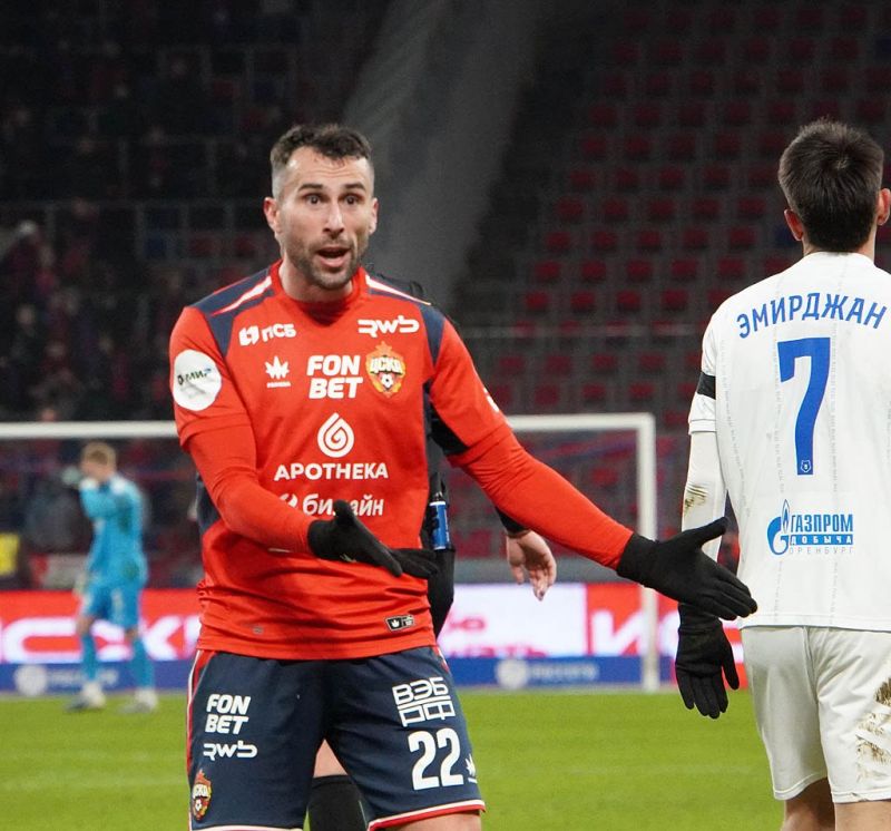 «Что творят наши судьи?!» - Ловчев раскритиковал арбитров после незасчитанного гола ЦСКА в ворота «Оренбурга» 