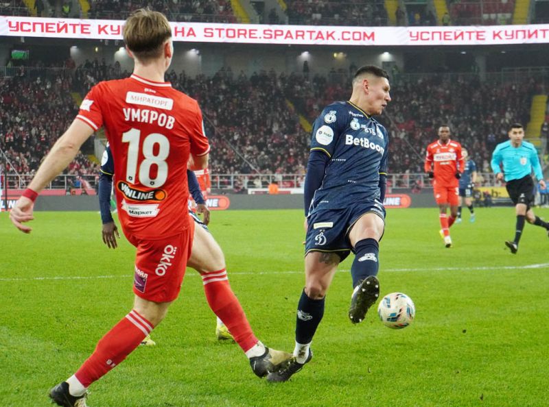 Спартак - Динамо: как прошло последнее дерби 2025 года