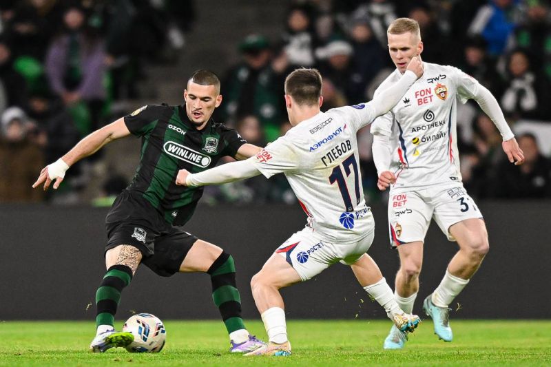 Краснодар в большинстве обыграл ЦСКА Краснодар в большинстве обыграл ЦСКА