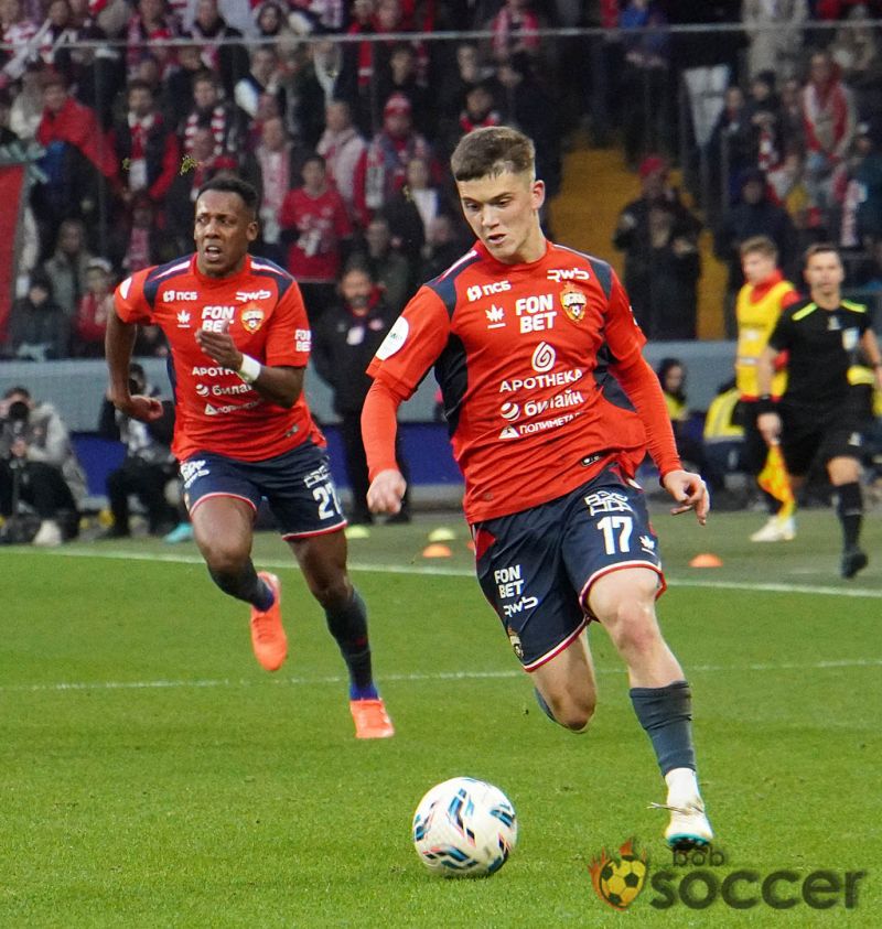 CIES: Глебов — в топ-3 атакующих игроков мира до 21 года по числу ускорений на 90 минут