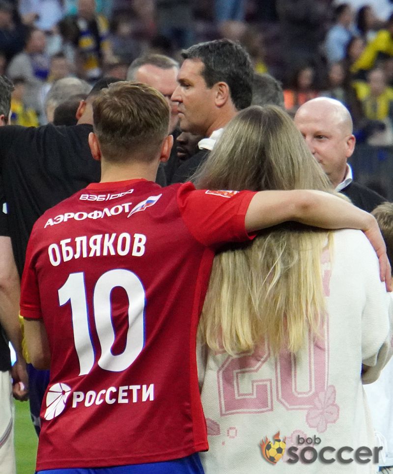 Игрок ЦСКА Обляков рассказал о памятных событиях года
