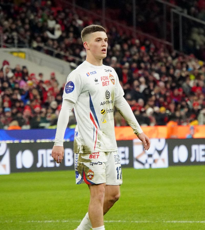 Форвард ЦСКА Глебов ответил, как относится к тому, что находится в тени Кисляка