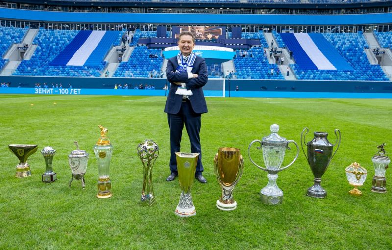 «Зенит» поздравляет Алексея Миллера с днем рождения