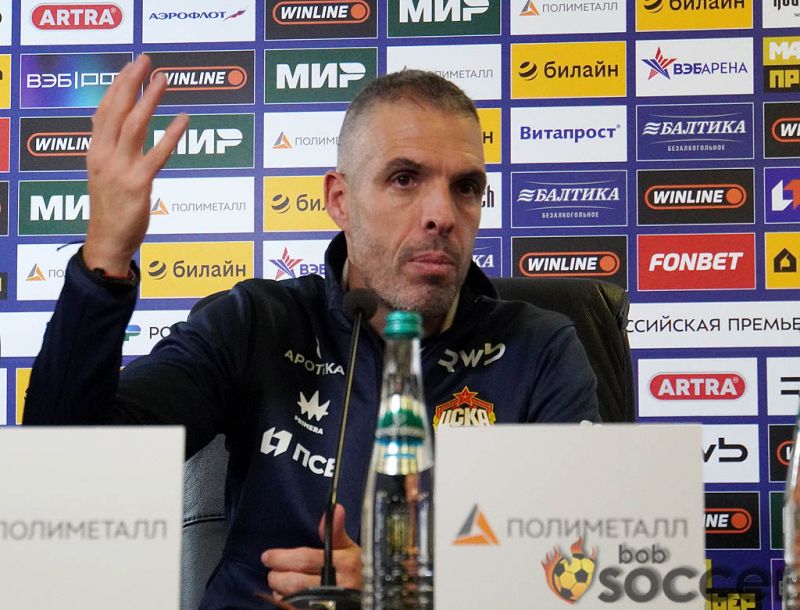 Никаких оправданий, меня ничего не волнует - тренер ЦСКА Челестини о поражении Ахмату