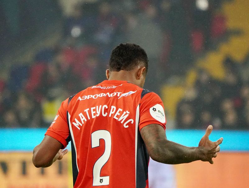 Футболист ЦСКА Рейс раскаялся в своем агрессивном поведении» — глава КДК