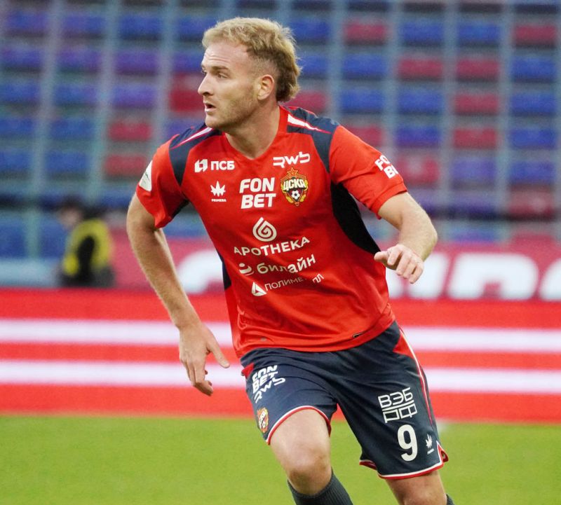 Форвард ЦСКА Лусиано Гонду сделал хет-трик в матче с Крыльями Советов