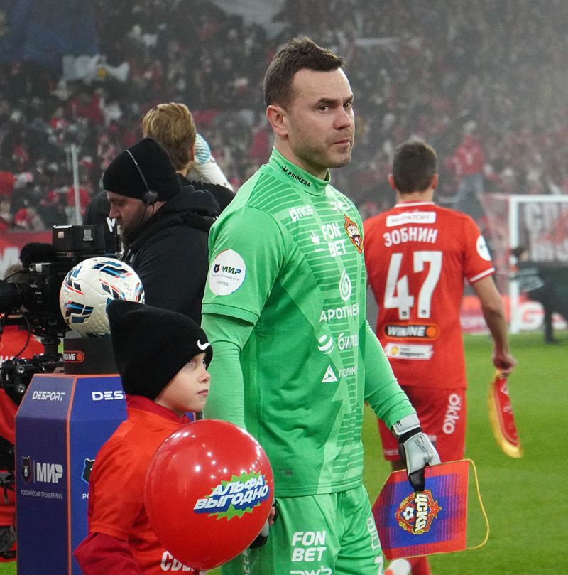 Акинфеев и Лукин пропускают тренировку ЦСКА