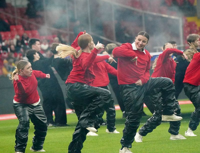 Спартак отпраздновал ярко. Фоторепортаж с матча с Ахматом