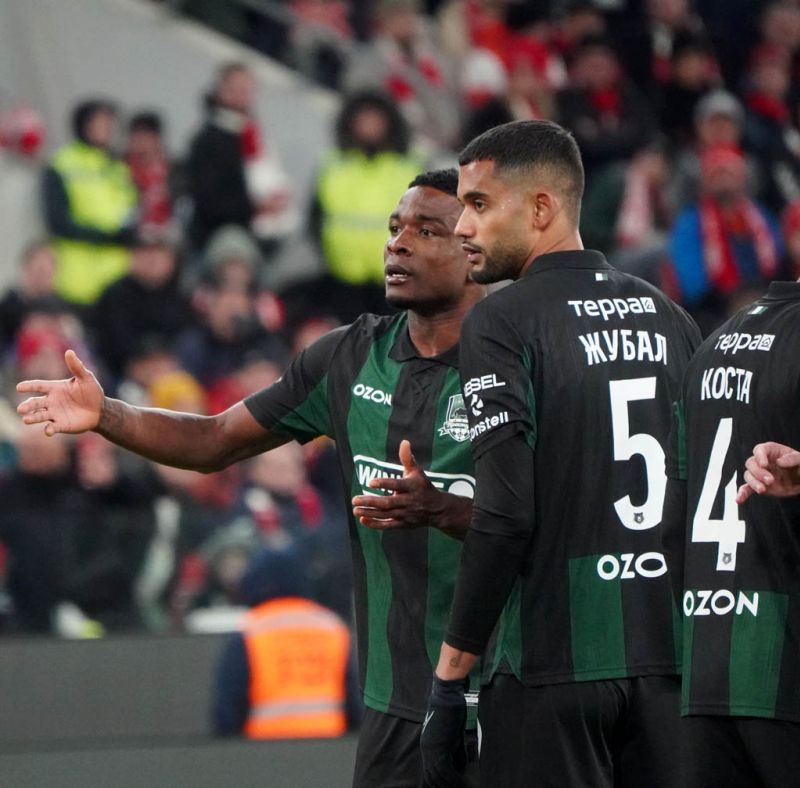 Жубал - лучший игрок матча Спартак - Краснодар