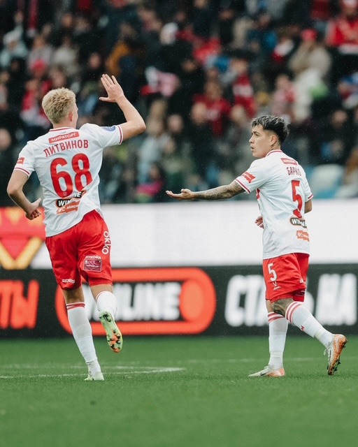 Спартак пропустил первым, но все же затем забил два Пари НН. И победил!