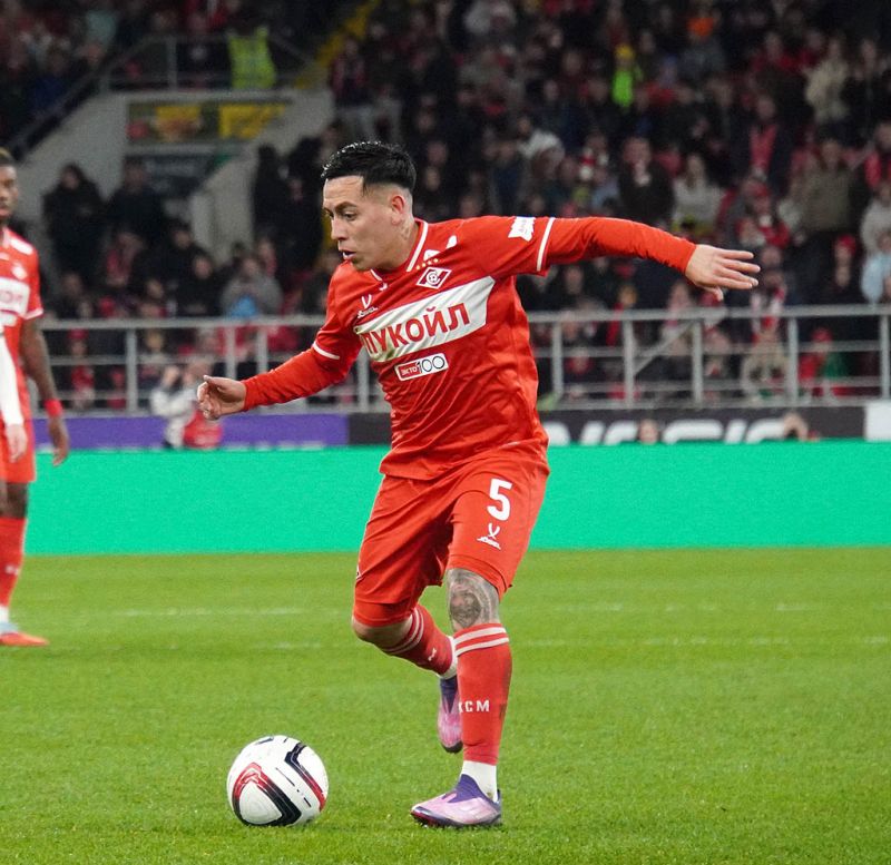 Спартак с пенальти сравнял счет в матче с Пари НН, 1:1 после первого тайма