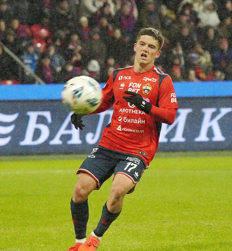 ЦСКА дважды забил Балтике за три минуты и повел в счете, 2:1