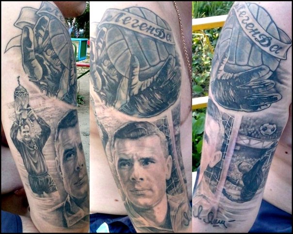 Татуировки на руке у метро Динамо