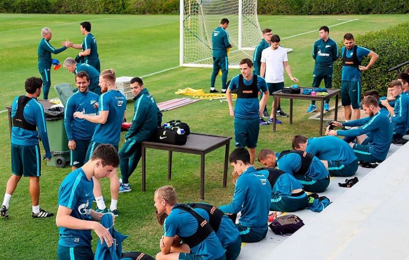 «Зенит» завершил «Газпром» — тренировочные сборы в Дубае