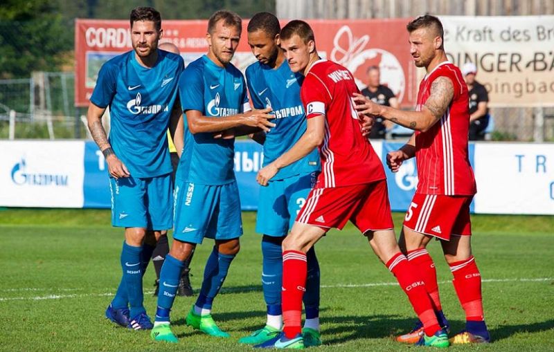 Зенит - ЦСКА София: петербуржцы уступили болгарским армейцам